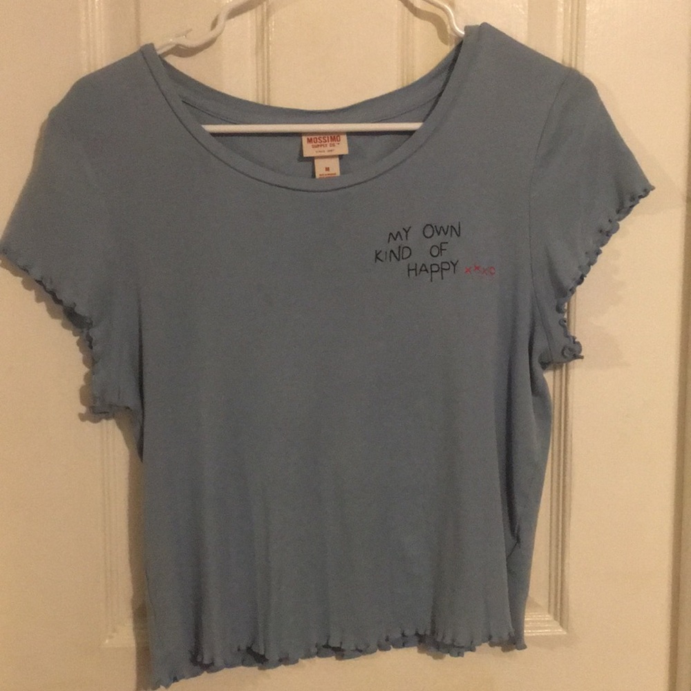 Cropped shirt